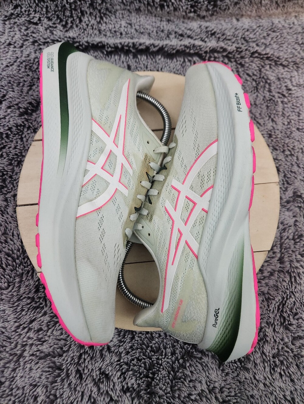 Asics Women's GT-2000 12 Pure Aqua/White Athletic Runniung Shoes Sneakers Size 9 - Picture 5 of 8